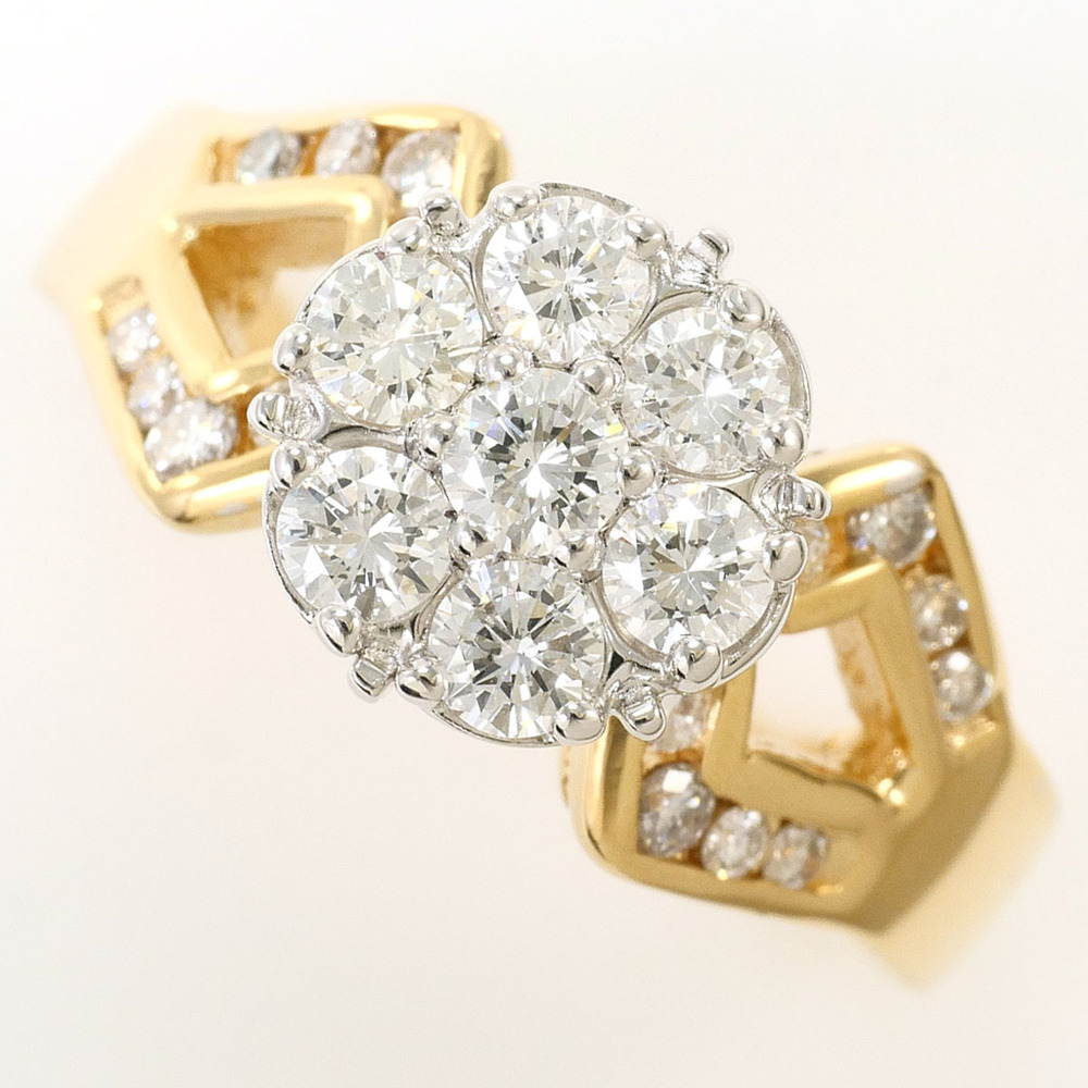 VINTAGE 14k Gold Diamond Ring